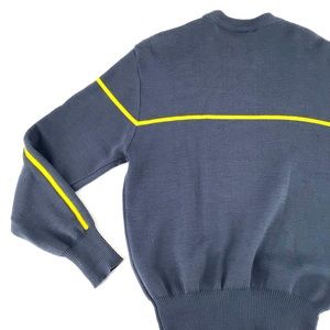 Obermeyer Mens Rusty Gray Wool Blend Pullover Sweater Size Medium